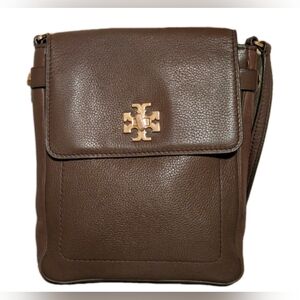 Tory Burch Gorgeous Brown Leather Crossbody Bag